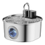 Fontaine à eau chat sans fil en inox 3,2 L avec robinet