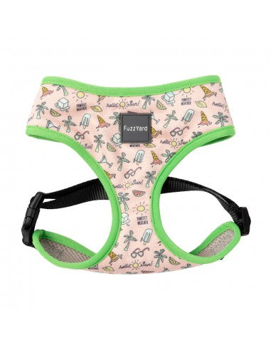 Harnais chien respirant FuzzYard Hello Sun (taille M)