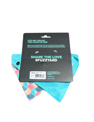 Bandana chien réversible FuzzYard Carioca taille S/M