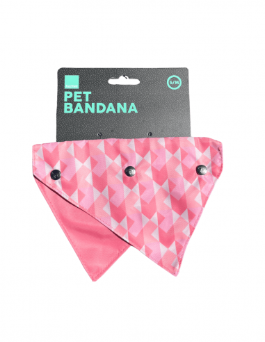 Bandana réversible pour chien FuzzYard Pink Lemonade S/M