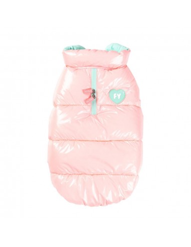 Doudoune pour chien FuzzYard Amor rose bonbon