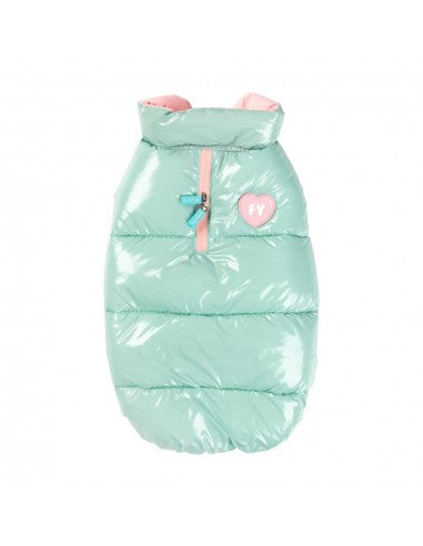Doudoune pour chien FuzzYard Amor menthe