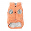 Manteau matelassé en coton pour chien FuzzYard Ashbury pêche
