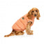 Manteau matelassé en coton pour chien FuzzYard Ashbury pêche