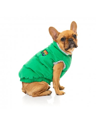Manteau matelassé en coton pour chien FuzzYard Ashbury vert