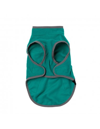 Gilet sherpa pour chien FuzzYard Fitzroy vert