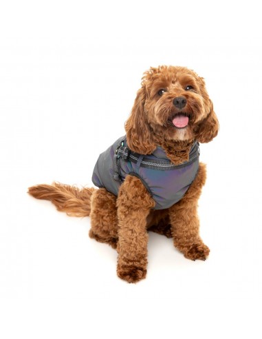 Manteau réfléchissant avec harnais pour chien FuzzYard Flash