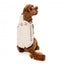 Doudoune pour chien avec harnais FuzzYard Horizon beige