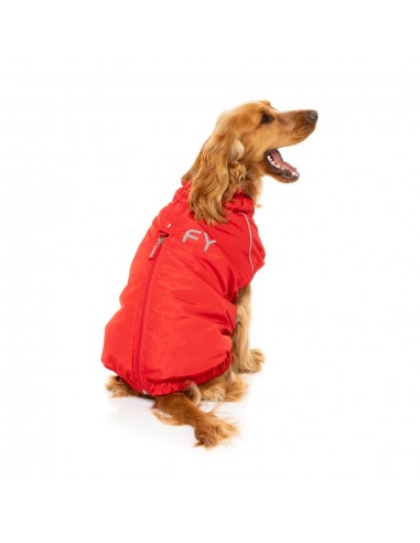 Veste réfléchissante pour chien FuzzYard Space noire