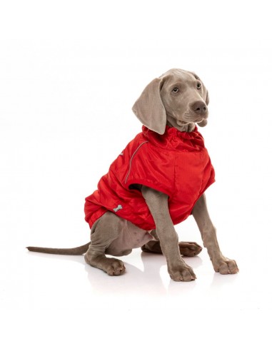 Veste réfléchissante pour chien FuzzYard Space rouge