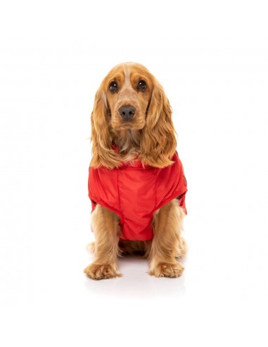 Veste réfléchissante pour chien FuzzYard Space rouge