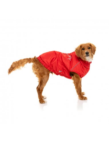 Veste réfléchissante pour chien FuzzYard Space rouge