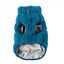 Manteau teddy pour chien FuzzYard The Vaucluse bleu français