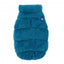 Manteau teddy pour chien FuzzYard The Vaucluse bleu français