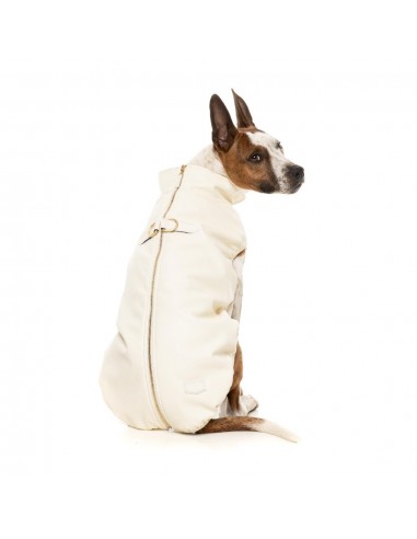 Veste harnais pour chien FuzzYard Vienna blanc cassé