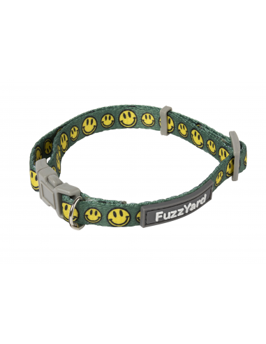 Collier chien en néoprène FuzzYard Biggie Smiles (taille XS)
