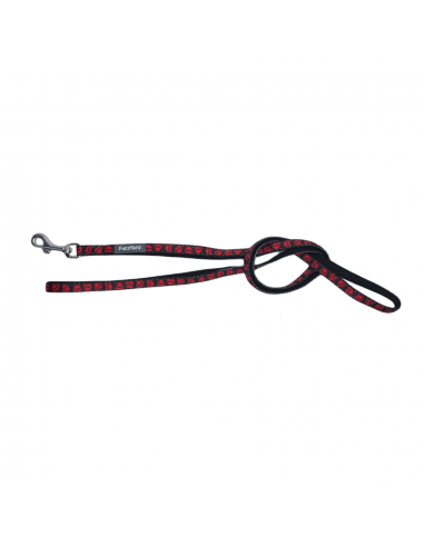 Laisse chien en néoprène FuzzYard Heartbreaker (taille XS)