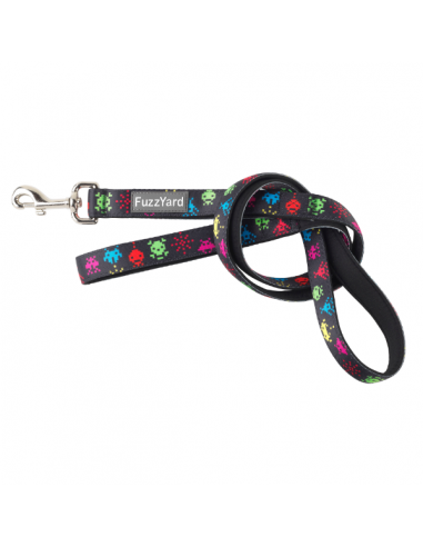 Laisse pour chien en néoprène FuzzYard Space Raiders, taille S