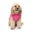 Imperméable à capuche pour chien FuzzYard Evo rose