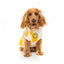 Sweat pour chien FuzzYard Smiley Tie-rus jaune et crème