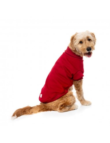 Pull col roulé pour chien FuzzYard Stevie rouge