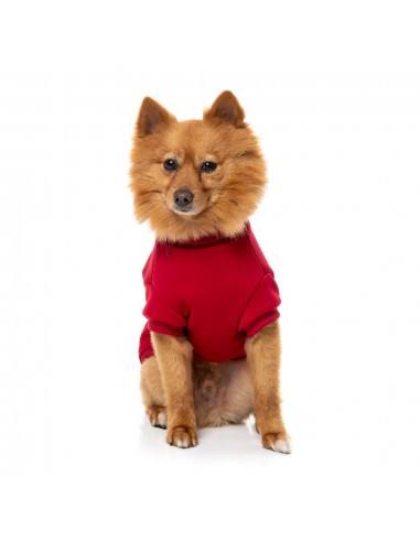 Pull col roulé pour chien FuzzYard Stevie rouge