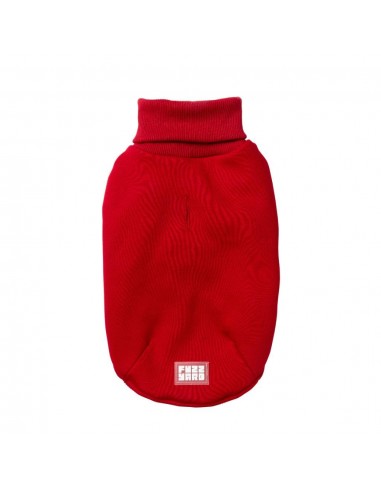 Pull col roulé pour chien FuzzYard Stevie rouge
