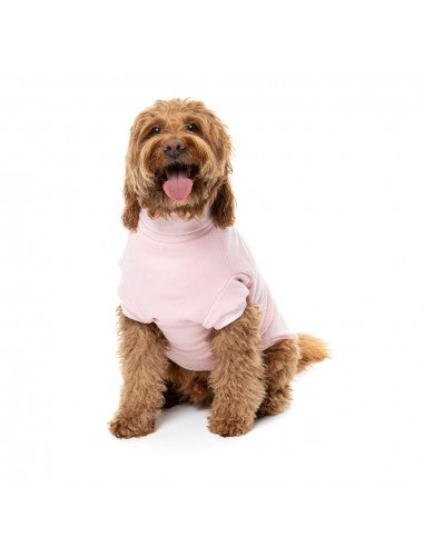 Pull col roulé pour chien FuzzYard Stevie rose