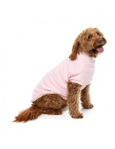 Pull col roulé pour chien FuzzYard Stevie rose