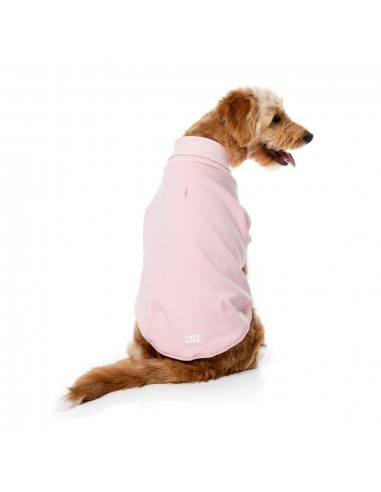 Pull col roulé pour chien FuzzYard Stevie rose