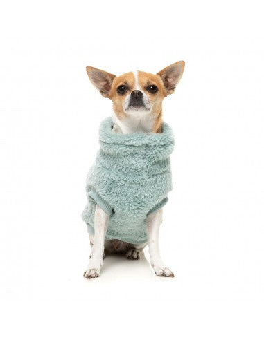 Pull pour chien FuzzYard Turtle Teddy 25, Arctic bleu (taille 1)