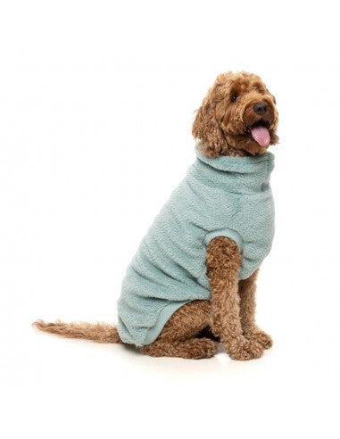 Pull pour chien FuzzYard Turtle Teddy 25, Arctic bleu (taille 1)