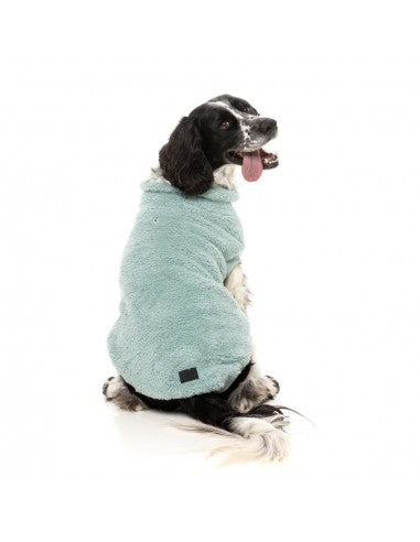 Pull pour chien FuzzYard Turtle Teddy 25, Arctic bleu (taille 1)