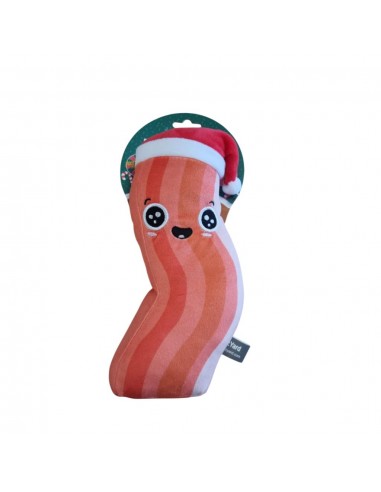 Peluche de Noël pour chien FuzzYard Bacon-ing Xmas