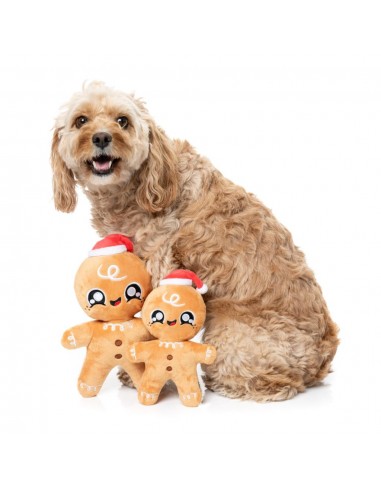 Peluche de Noël pour chien FuzzYard Doughminic (taille S)