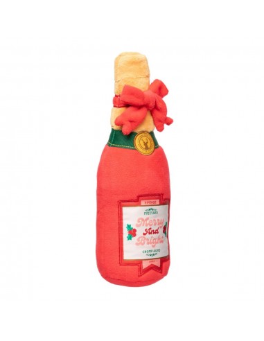 Peluche de Noël pour chien FuzzYard Merry & Bright Chompagne