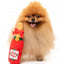Peluche de Noël pour chien FuzzYard Merry & Bright Chompagne