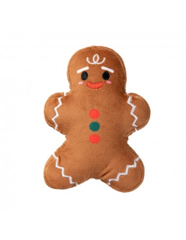 Peluches de Noël pour chien FuzzYard Milk & Gingerbread, lot de 2