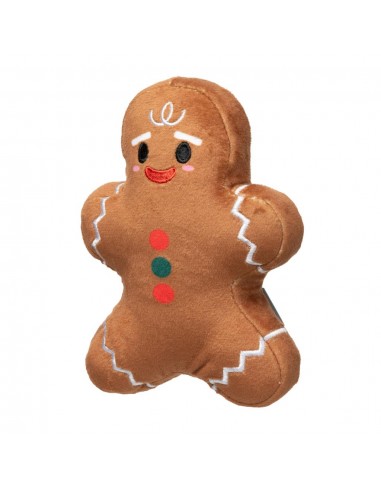Peluches de Noël pour chien FuzzYard Milk & Gingerbread, lot de 2