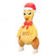 Peluche de Noël pour chien FuzzYard Never Skip Leg Day Chook en forme de poulet rôti