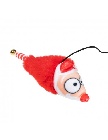 Canne à pêche de Noël pour chat FuzzYard So Long Santa