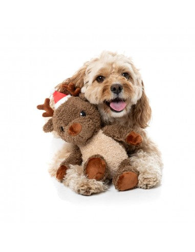 Peluche de Noël pour chien FuzzYard Ralph the Reindeer