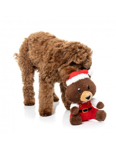 Peluche de Noël pour chien FuzzYard Santa Fuzz Bear