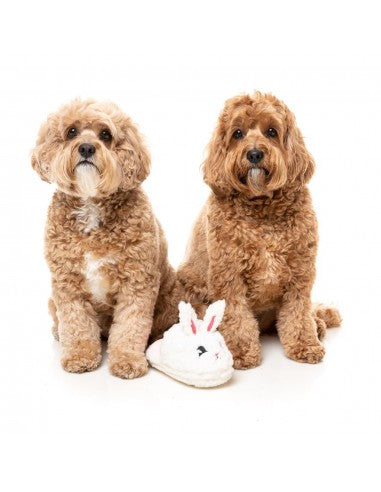 Peluche de Pâques pour chien FuzzYard Fluffy Bunny Slipper