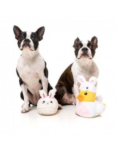 Peluche de Pâques pour chien FuzzYard Fluffy Bunny Slipper