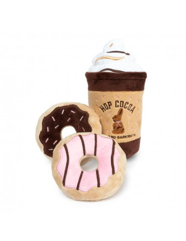 Peluches de Pâques pour chien FuzzYard Hop Cocoa, lot de 3