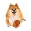 Peluches œufs de Pâques pour chien FuzzYard, lot de 2