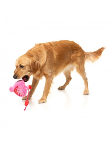 Peluche pour chien FuzzYard Love Tail Chaser Perfume, flacon de parfum