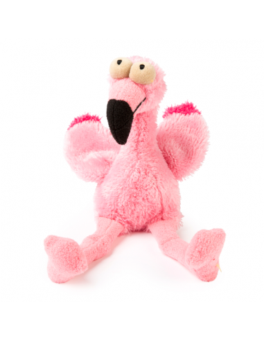 Peluche chien FuzzYard Nasties Flo avec couineur (taille S)