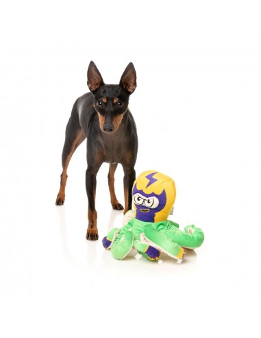 Peluche pour chien FuzzYard Octo-Pose Octo the Outrageous pieuvre avec couineur